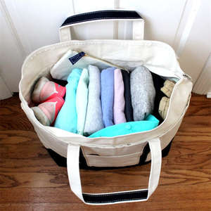 Fabricante de Bolsas de Mano de Lona de Algodón y Poliéster Encerado Grueso, Resistente y Personalizado para Mujer - Product Image 3