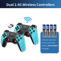 Console de jeu vidéo X36 128G avec plus de 50000 jeux, manette de jeu sans fil HD 2.4G, prise US