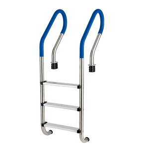 Échelles de piscine antidérapantes en acier inoxydable série SF, de 2 à 5 marches - Product Image 6