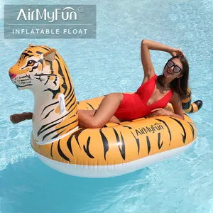 Inflatable Large Pool Float Float Animal Pool Float Swimming Island Beach Inflatable Funny Floating Pool Toy For Adults And Kids