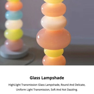 Lámpara de pie de cristal única Rainbow Candy - Product Image 5