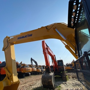 Envío Gratuito, Retroexcavadora de Alta Calidad para Ingeniería Municipal, Excavadora Hidráulica Usada Komatsu PC160 de 16 Toneladas - Product Image 4
