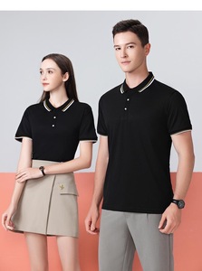 Camisetas de hombre bordadas de media manga corta transpirables de verano para hombre de alta calidad al por mayor, camiseta <span class=keywords><strong>Polo</strong></span> para hombre, venta al por mayor de 2017 - Product Image 6