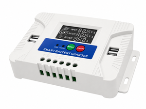 Santer Hochwertiger PK30 12V/24V PWM Solar-Laderegler 20A/30A Max PV-Leistung 240W/480W Max PV-Spannung 48V USB 5V/2A*4 1 - Product Image 1