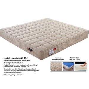 Colchón <span class=keywords><strong>de</strong></span> Fábrica, OEM, ODM, Personalizado, 3D, 220 mm <span class=keywords><strong>de</strong></span> Grosor, Colchón <span class=keywords><strong>de</strong></span> Resortes Ecológico para Dormitorio, Buena Calidad, Tamaño King, en Oferta - Product Image 1