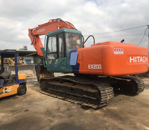 Excavatrice sur chenilles Hitachi EX200 d'occasion, 20 tonnes, d'origine japonaise, capacité de godet de 0,8 m³, haute efficacité opérationnelle, à vendre à bon prix - Product Image 1