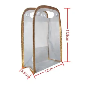 Pvc Plastic Bag Plastic Packaging Bag Clear Pvc Cosmetic Bag Customized Side Gusset Bag Transparent Offset Printing Longli Recyclable 15 Days