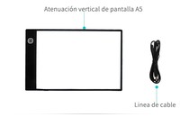 A4 ultra ince led ışık kutusu Izleme ışıklı çerçeve çizim tableti Grafik Tasarım Çocuklar için