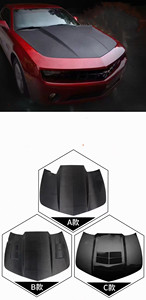 Capots de moteur de voiture en Fiber de carbone <span class=keywords><strong>SS</strong></span> pour <span class=keywords><strong>Chevrolet</strong></span> <span class=keywords><strong>Camaro</strong></span> 2010-2015 Capot <span class=keywords><strong>Camaro</strong></span> ZL1 amélioré - Product Image 2