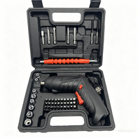 Tournevis sans fil à livraison rapide 2N.m 300mAh, mini tournevis électrique rechargeable avec 47 embouts, boîte BMC, pour bricolage à domicile