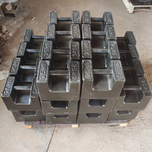 20kg 50kg 100kg 500kg 1000kg <span class=keywords><strong>poids</strong></span> d'étalonnage en fonte empilable pour grue - Product Image 5