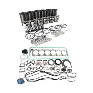Kit de reconstruction moteur 6HK1 avec kits de chemises pour machines d'ingénierie, système de démarrage hydraulique, marque HongWang, garantie 1 an - Product Image 2
