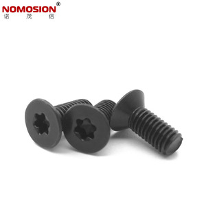 สกรูหัวจม NOMOSION KM5x12 สีดำออกไซด์ คลาส 12.9 เหล็กกล้าคาร์บอน เกลียว UNC - Product Image 2