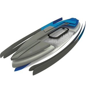 Planche à pagaie <span class=keywords><strong>gonflable</strong></span> ISUP CE ultra-légère, large, stable, antidérapante, adaptée aux animaux domestiques, pour les loisirs en famille, les aventures sur le lac et l'océan - Product Image 2