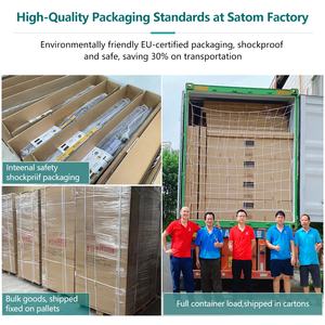 Satom-estantes de altura ajustables para gráficos impresos personalizados, estante de exhibición de suelo de Metal de alambre plegable de construcción de marca - Product Image 6