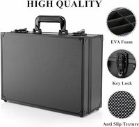 600 + 35PT 3 "x 4" étui de rangement pour chargeur supérieur en alliage d'aluminium dur boîte de rangement personnalisable pour cartes à collectionner OEM/ODM pris en charge