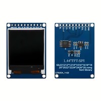 1,44 Zoll TFT LCD Modul ST7735 Kleines Display 128x128 Auflösung Quadratisches LCD Panel SPI Farbbildschirm