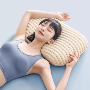 Il cuscino per il collo <span class=keywords><strong>in</strong></span> <span class=keywords><strong>lattice</strong></span> naturale aiuta ad alleviare la pressione utilizzata per alleviare il dolore al collo con una federa morbida - Product Image 3