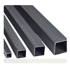Tubo rectangular de fibra de carbono Tubo cuadrado pultruido con centro hueco - Product Image 3