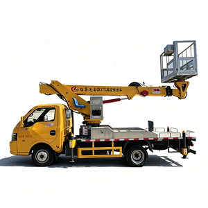 Plataforma Elevadora Compacta DONGFENG de 17m de Altura, Plataforma Elevadora Telescópica de 19m, Ideal para Trabajos de Mantenimiento Exterior de Edificios - Product Image 1
