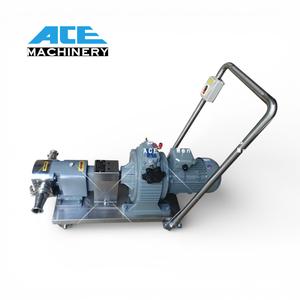 Machine de remplissage de pâte fluide d'huile comestible et de beurre de cacahuète au meilleur prix, pompe de remplissage de pâte à rotor CAM en acier inoxydable - Product Image 4