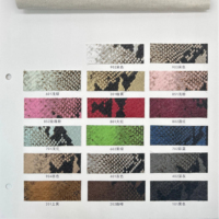 Cuir synthétique PU gaufré à motif animal, résistant à l'usure et aux rayures, 0,7-1,0 mm, pour sacs, boîtes cadeaux, chaussures