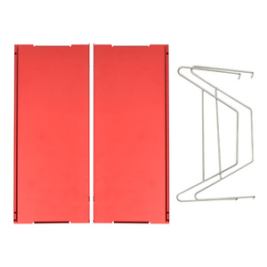Mini mesa plegable de aleación de aluminio, base rectangular, mesa de pícnic para acampar al aire libre, portátil, ligera, azul, gris, naranja - Product Image 1