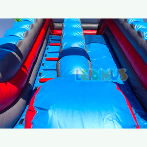 Fabrika ticari PVC büyük trambolin palmiye ağacı havuz su kaydırağı tropikal slayt ile şişme su kaydırağı - Product Image 5