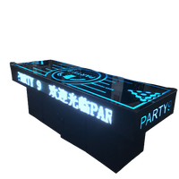 Table de jeu interactive pour divertissement, bar, LED, plateau de jeu, meilleure vente, livraison gratuite