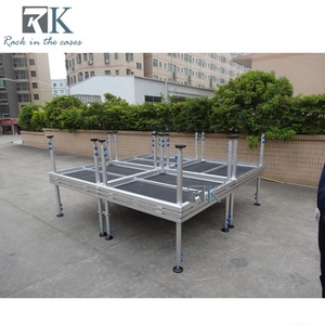 Plataforma de instalación rápida Desmontable Fácil de instalar Escenario antideslizante para interiores - Product Image 4