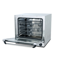 Four à convection industriel compact à 4 plateaux pour usage commercial, idéal pour la pâtisserie