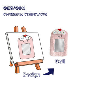 Porta Tarjetas de Felpa con Forma de Animal, Personalizado con Foto, Venta al por Mayor, MOQ Bajo - Product Image 6