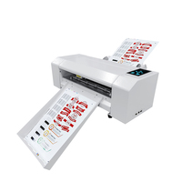 Plotter Automático de Impresión y Corte de Etiquetas QK-FC350, Máquina de Impresión y Corte de Plotter