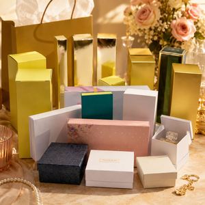 Caja Rígida de Cartón Rectangular, Cartón Color Marfil, Empaque de Cosméticos de Alta Gama con Logotipo Estampado en Caliente, Se Aceptan Pedidos Personalizados - Product Image 3