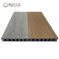 Vente en gros de terrasses en composite WPC creuses de 138*23 mm, terrasses conçues pour l'extérieur, le jardin et les terrains de jeux