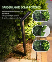 Lampu Taman tenaga surya LED 5V, lampu luar ruangan untuk lampu taman tenaga surya 10W 185*55*975MM