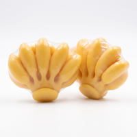 Jabón Artesanal de Plátano con Extracto de Plátano y Aceite de Coco, Limpieza Profunda, Iluminador, Hidratante, para Rostro y Cuerpo, OEM ODM 110g