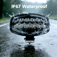 Hochleistungs-60W-IP67-wasserdichtes 8000-Lumen-Aluminium-LED-Arbeitslicht, automatisches Offroad-LKW-Camping-Tagfahrlicht für