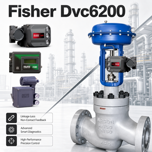 ระบบควบคุมลมแบบใหม่เอี่ยมและ Dvc 6200 สำหรับการควบคุมการไหลและการจัดการ - Product Image 4