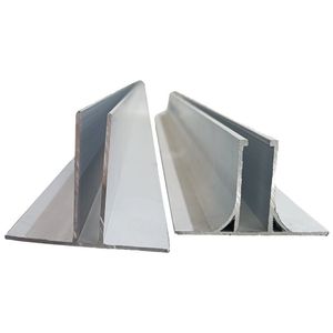 Piezas de Suspensión para Vidrio Fijo con Bloqueo de Humo, Rieles Verticales en Forma de <span class=keywords><strong>T</strong></span> y U, Ranura de Sujeción Superior e Inferior, Serie 1000, Decoraciones - Product Image 1