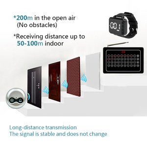 Không dây Bar & nhà hàng khách bảng cuộc gọi nút hát cuộc gọi không dây hệ thống gọi điện thoại cho nhà hàng - Product Image 6