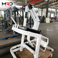 MRD Commercial Machine à exercices de fessiers à résistance, à charge par plaques, en acier de sécurité, pour la musculation des fessiers et des jambes en salle de sport