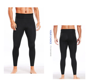 Inverno caldo compressione Stretch Sport <span class=keywords><strong>uomo</strong></span> <span class=keywords><strong>Leggings</strong></span> da corsa Fitness traspirante stretto pantaloncini da ginnastica per gli uomini con tasche per il telefono - Product Image 3