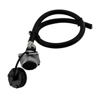 Faisceau de câbles aviation Weipu WS24, connecteur 2P12 cœurs 19TQ+Z mâle-femelle, câble d'extension alimentation et signal, faisceau de câblage électrique