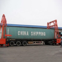 Grue portique électrique de manutention de conteneurs maritimes GP, capacité 30, 35, 40, 45 tonnes (40t, 45t, 35t), pour la manutention de réservoirs de GNC et de cylindres, fabriquée en Chine