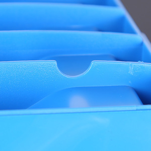 Fishing Tackle Box 10 Compartment Double Sided Portable <b>Storage</b> For Sea Rods And <b>Sink</b> Accessories Blue ABS Material - Product Image 2