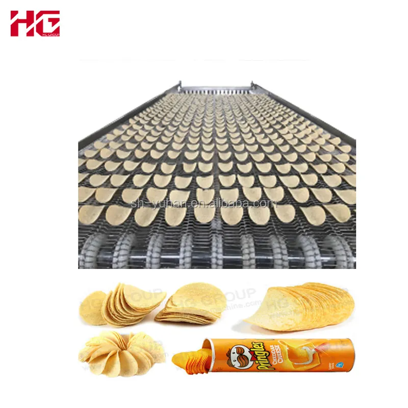 Fully automatic potato chips production line for potato chips processing machines for small business ideas Factory price