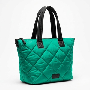 Bolso Tote Acolchado Estético <span class=keywords><strong>para</strong></span> Mujer, Gran Capacidad, Ligero, Suave, <span class=keywords><strong>para</strong></span> la Escuela, el Trabajo, Compras Diarias - Product Image 3