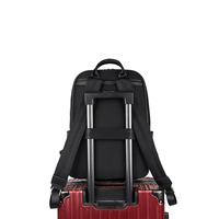 Sac à dos en cuir PU pour homme, idéal pour les affaires, les voyages, l'université et l'école