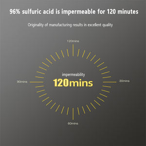 Guantes mecánicos de PVC impermeables con forro de algodón, aceite térmico y resistente al ácido, Motocross, pesca, trabajo Industrial, revestimiento de goma - Product Image 4